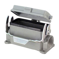 TE Connectivity AMP Connectors - H16B-SDR-LB-PG21 - CONN BASE SIDE ENTRY SZ16B PG21