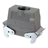TE Connectivity AMP Connectors - H16B-TGBH-PG29 - CONN HOOD TOP ENTRY SZ16B PG29
