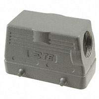 TE Connectivity AMP Connectors - H16B-TS-PG21 - CONN HOOD SIDE ENTRY SZ16B PG21
