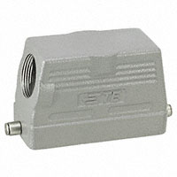 TE Connectivity AMP Connectors - H16B-TS-RO-PG21 - CONN HOOD SIDE ENTRY SZ16B PG21