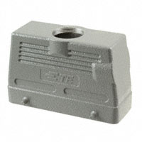 TE Connectivity AMP Connectors - H24B-TGH-M32 - CONN HOOD TOP ENTRY SZ24B M32
