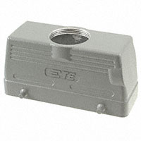 TE Connectivity AMP Connectors - H24B-TG-PG29 - CONN HOOD TOP ENTRY SZ24B PG29