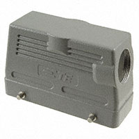 TE Connectivity AMP Connectors - H24B-TSH-M32 - CONN HOOD SIDE ENTRY SZ24B M32