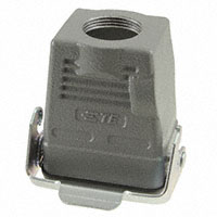 TE Connectivity AMP Connectors - H6B-TBFH-PG21 - CONN HOOD CPLG BOTTOM SZ6B PG21