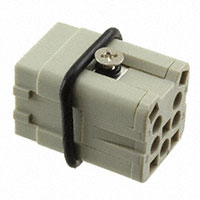 TE Connectivity AMP Connectors - HA-004-MS - INSERT MALE 4+1GND PUSHIN
