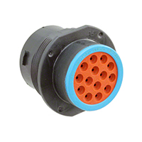 TE Connectivity Deutsch Connectors - HDP24-18-14SE - CONN RCPT HSG FMALE 14POS PNL MT