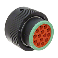 TE Connectivity Deutsch Connectors - HDP26-18-14SN - CONN PLG HSG FMALE 14POS INLINE