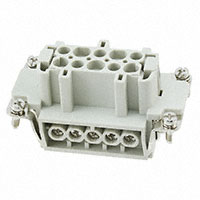 TE Connectivity AMP Connectors - HE-010-F - INSERT FEMALE 10POS SCREW