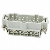 TE Connectivity AMP Connectors - HE-016-M - INSERT MALE 16POS SCREW