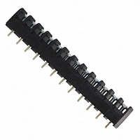 TE Connectivity AMP Connectors - JC6-P107-12 - CONN BARRIER STRP 12CIRC 0.375"