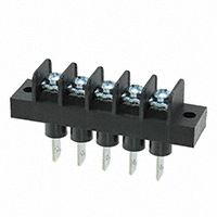 TE Connectivity AMP Connectors - JC6-Q308-05 - CONN BARRIER STRIP 5CIRC 0.375"