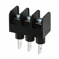 TE Connectivity AMP Connectors - JC6-Q407-03 - CONN BARRIER STRIP 3CIRC 0.375"