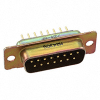 TE Connectivity Aerospace, Defense and Marine - M24308/24-8F - CONN D-SUB PLUG 15POS VERT SLDR