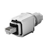 TE Connectivity AMP Connectors - 1-2120864-1 - VARIANT 14; METAL PLUG, RJ45,CAT