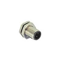 TE Connectivity AMP Connectors - 1838418-1 - CONN MALE M12 3POS STR BLACK