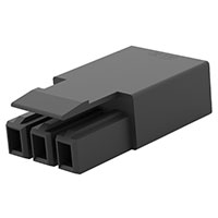 TE Connectivity AMP Connectors - 2834054-2 - PLUG, 3P LATCHED POKE-IN WTW CON