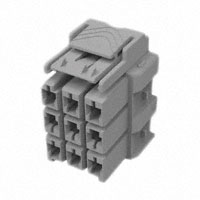 TE Connectivity AMP Connectors - 5-1971876-3 - CONN PLUG HOUSING 9POS 6MM