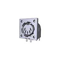 TE Connectivity AMP Connectors - 5520904-1 - CONN CIRC RCPT DIN 5POS R/A SHLD