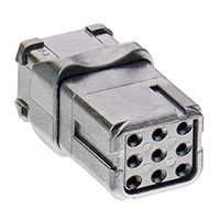 TE Connectivity Deutsch Connectors - D369-R99-NP0 - RECEP N-KEY PIN 9 WAY
