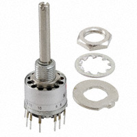 TE Connectivity ALCOSWITCH Switches - MRJ11204 - SWITCH ROTARY 2-12POS 0.4VA 20V