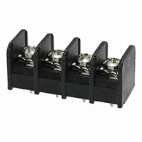 TE Connectivity AMP Connectors - NC6-P106-04 - CONN BARRIER STRIP 4CIRC 0.375"