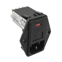 TE Connectivity Corcom Filters - 6609100-3 - PWR ENT MOD RCPT IEC320-C14 PNL