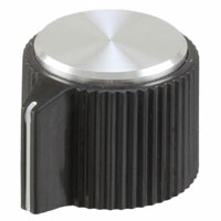 TE Connectivity ALCOSWITCH Switches - PKJT70B1/4 - SWITCH KNOB STRGHT 0.76" W/SPIN