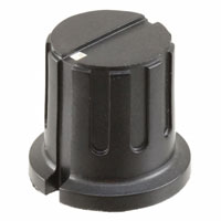 TE Connectivity ALCOSWITCH Switches - PKX50B1/4 - SWITCH KNOB RIBBED 0.59" PKX SER