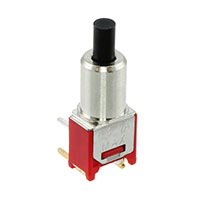 TE Connectivity ALCOSWITCH Switches - PMS9P1B08M6RE - SWITCH PUSH SPST-NO 0.4VA 20V