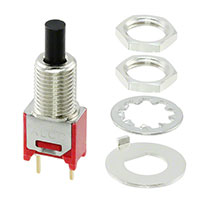TE Connectivity ALCOSWITCH Switches - PMS9P1B09M2RE - SWITCH PUSH SPST-NO 0.4VA 20V