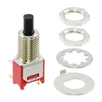 TE Connectivity ALCOSWITCH Switches - PMS9P1B09M6RE - SWITCH PUSH SPST-NO 0.4VA 20V