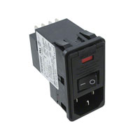 TE Connectivity Corcom Filters - 5-6609951-9 - PWR ENT MOD RCPT IEC320-C14 PNL