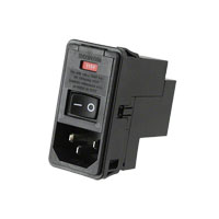 TE Connectivity Corcom Filters - 6609107-5 - PWR ENT MOD RCPT IEC320-C14 PNL