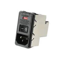 TE Connectivity Corcom Filters - PS0SXDS6B - PWR ENT MOD RCPT IEC320-C14 PNL