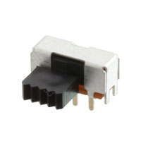TE Connectivity ALCOSWITCH Switches - SSB12R - SWITCH SLIDE SPDT 100MA 30V