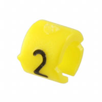 TE Connectivity Raychem Cable Protection - STD06Y-2 - MARKER CHEVRON 2 LEGEND YL