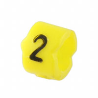 TE Connectivity Raychem Cable Protection - STD09Y-2 - MARKER CHEVRON 2 LEGEND YL