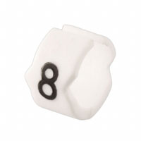 TE Connectivity Raychem Cable Protection - STD12W-8 - MARKER CHEVRON 8 LEGEND WH