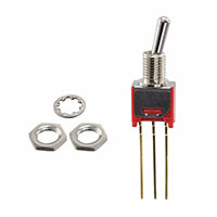 TE Connectivity ALCOSWITCH Switches - TMS1T3B1M5RE - SWITCH TOGGLE SPDT 0.4VA 20V