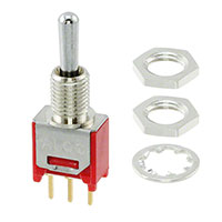 TE Connectivity ALCOSWITCH Switches - TMS3T3B1M2RE - SWITCH TOGGLE SPDT 0.4VA 20V