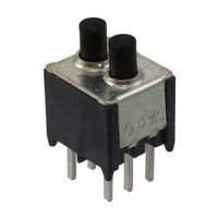 TE Connectivity ALCOSWITCH Switches - TPA21FFGPC004 - SWITCH PUSH SPDT 0.4VA 20V