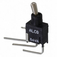 TE Connectivity ALCOSWITCH Switches - TST11DGVRA1D - SWITCH TOGGLE SPDT 0.4VA 20V