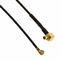 TE Connectivity AMP Connectors - 2032444-1 - CABLE UMCC PLUG-MMCX R/A PLUG