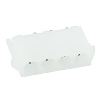 TE Connectivity AMP Connectors - 641967-1 - CONN HEADER 4POS VERT .250 TIN