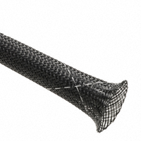 Techflex - CCF0.38TB100 - SLEEVING 3/8" X 100' BLACK/WHITE