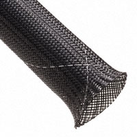 Techflex - CCF1.00TB50 - SLEEVING 1" X 50' BLACK/WHITE