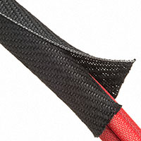 Techflex - F6V0.50TB200 - SELF WRAP 1/2" X 200' BLACK/WHT