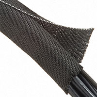 Techflex - F6V0.75TB150 - SELF WRAP 3/4" X 150' BLACK/WHT