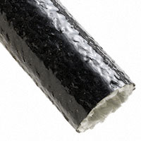 Techflex - FIN0.75BK-50' - SLEEVING 0.75" ID FBRGLASS 50'