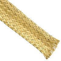 Techflex - MBB0.38BS - 3/8" BRASS BRAID 100'